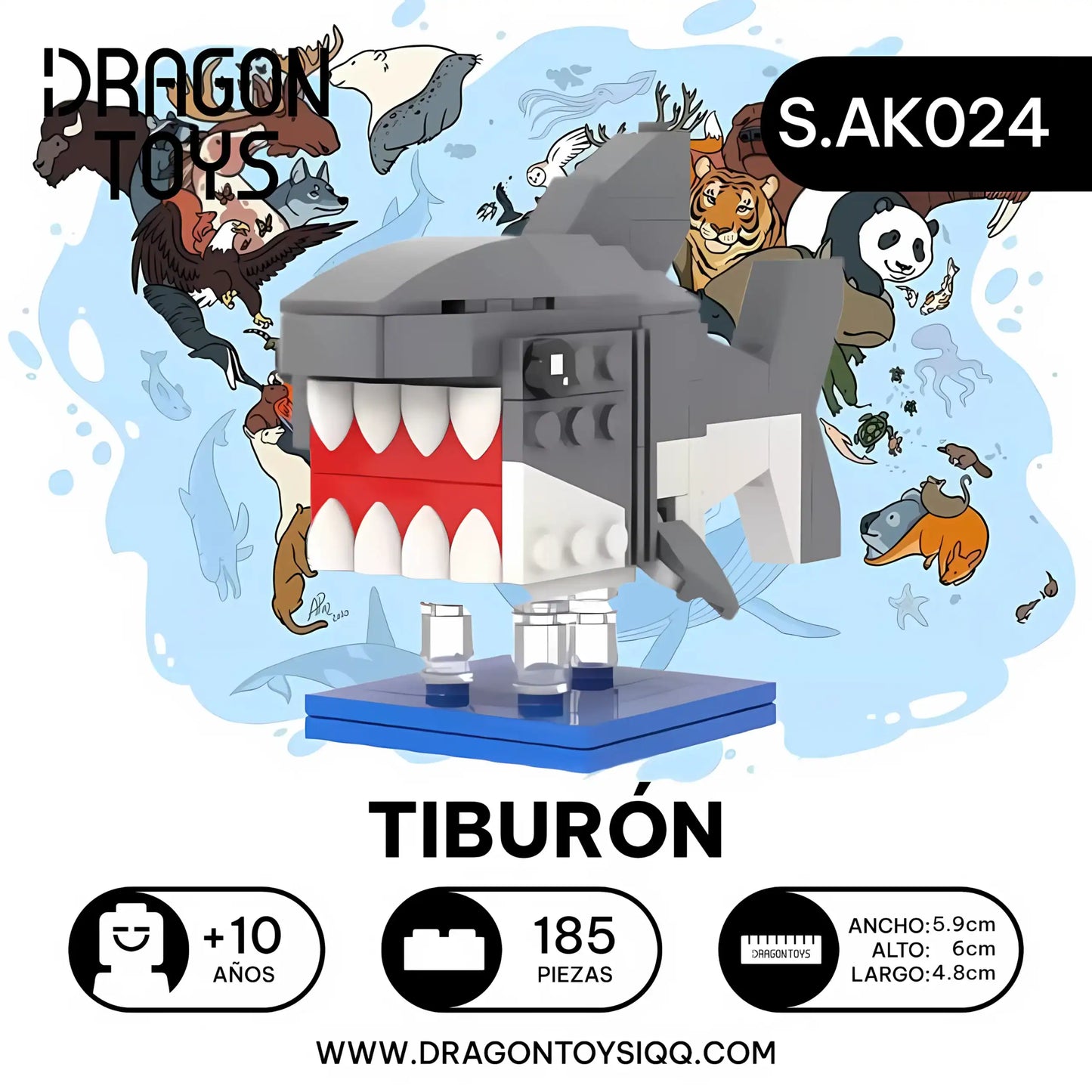 POP HEAD TIBURÓN