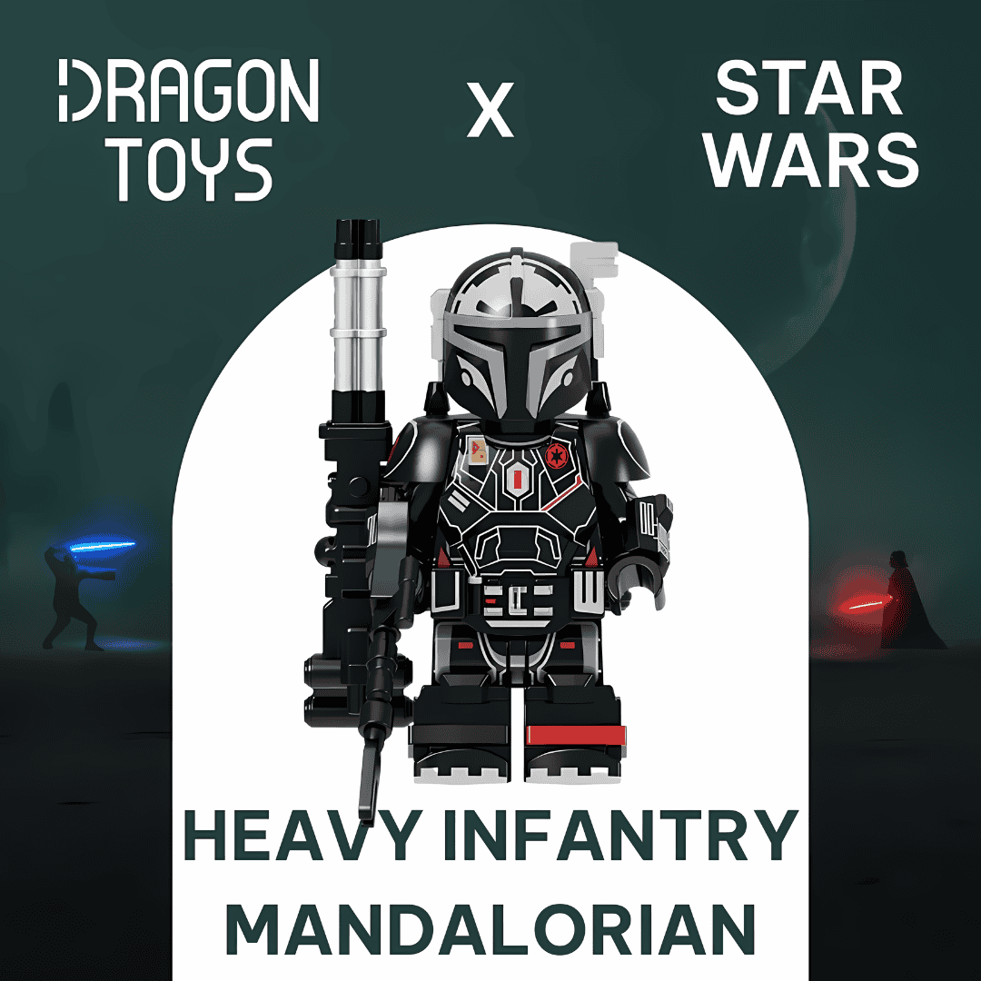 MINIFIGURA MANDALORIANO DE INFANTERÍA PESADA