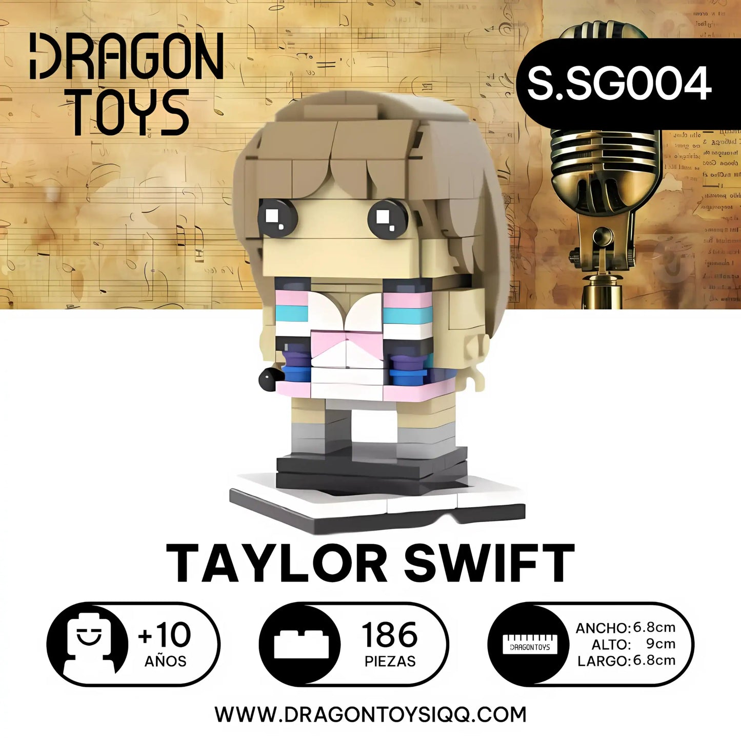 POP HEAD TAYLOR SWIFT