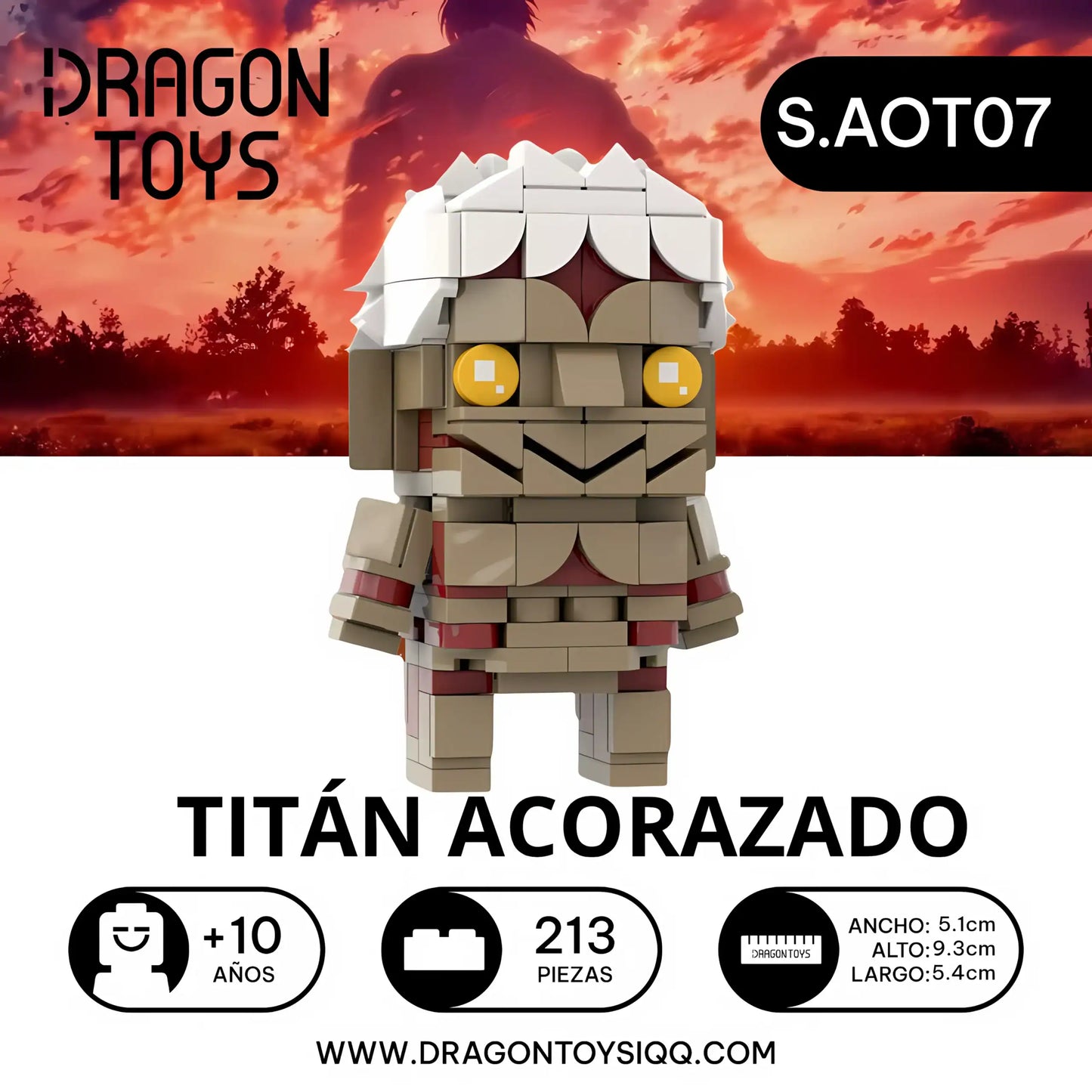 POP HEAD TITAN ACORAZADO
