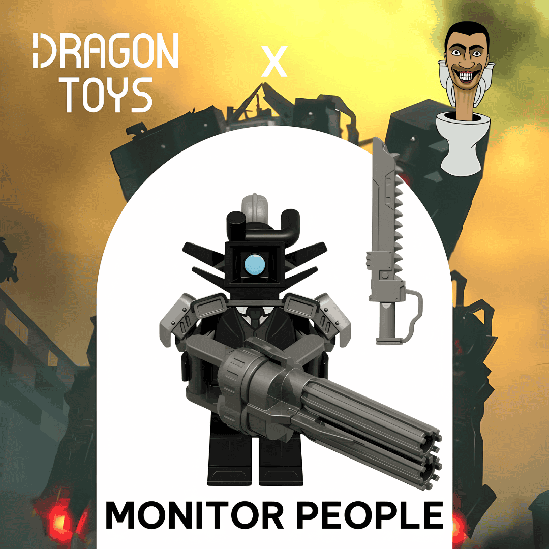 MINIFIGURA MONITOR MAN