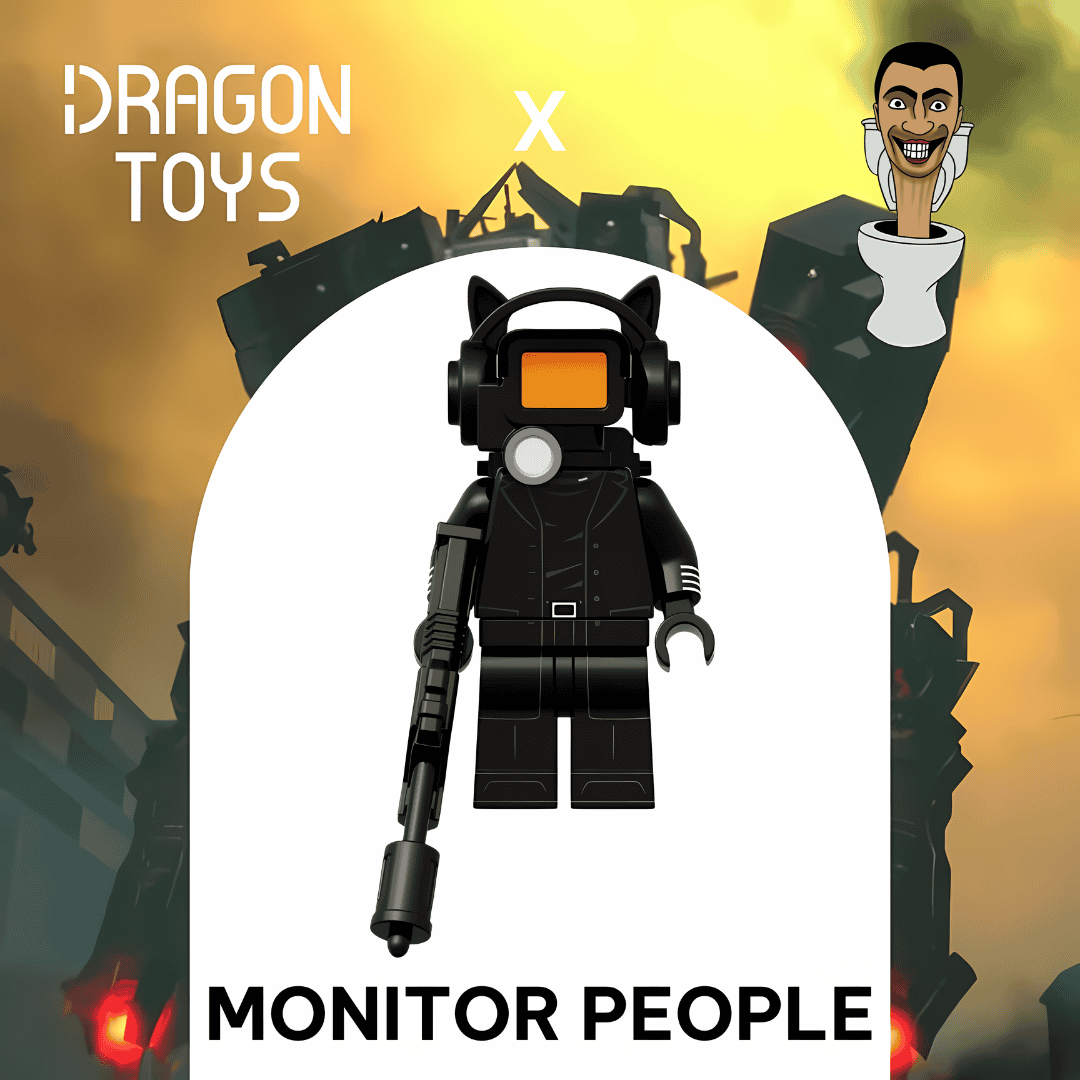MINIFIGURA MONITOR MAN