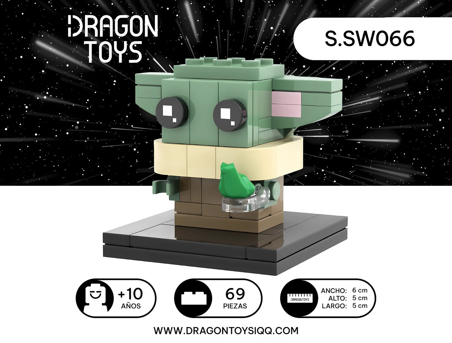 Grogu - set armable Star Wars de Dragon Toys
