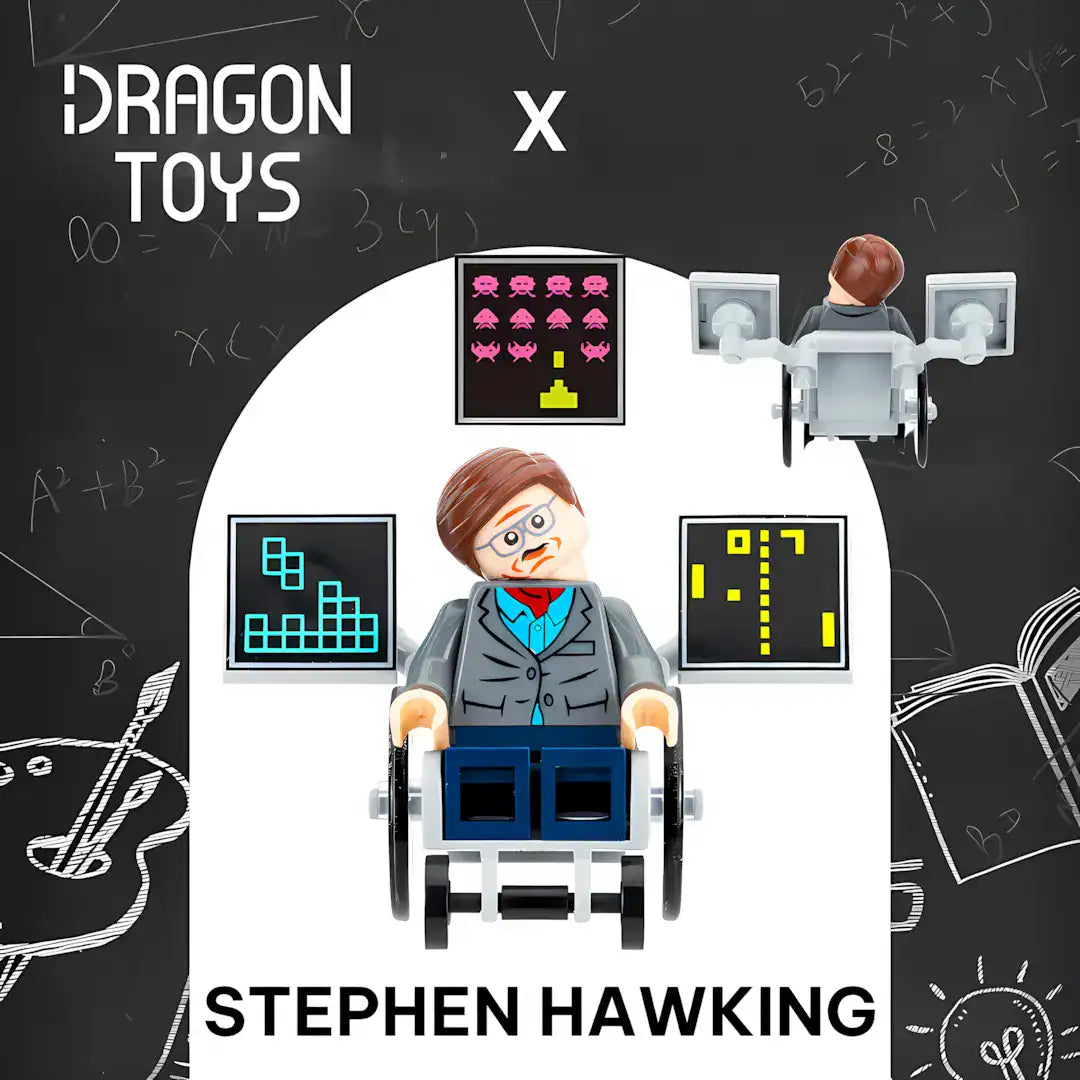MINIFIGURA STEPHEN HAWKING