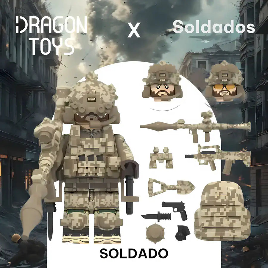 MINIFIGURA SOLDADO