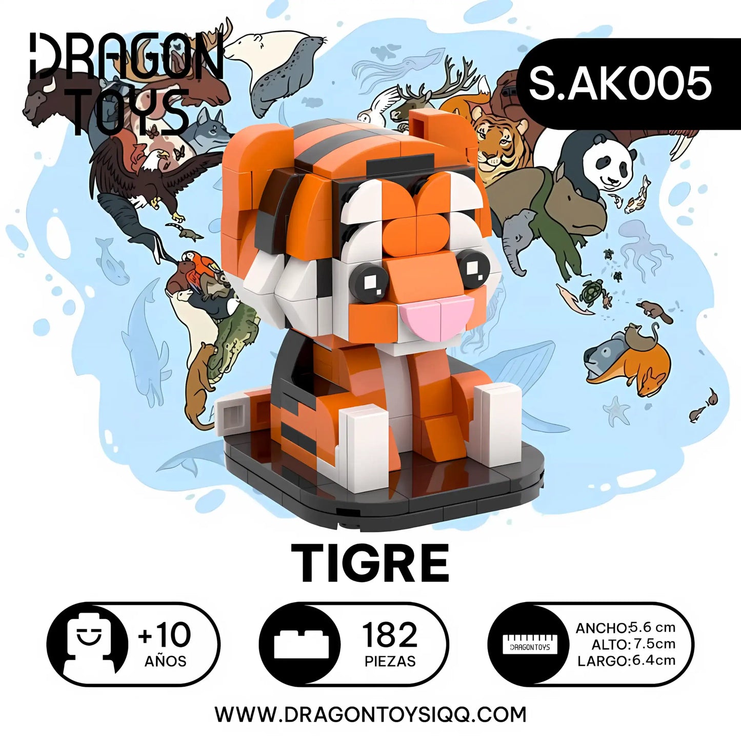 POP HEAD TIGRE