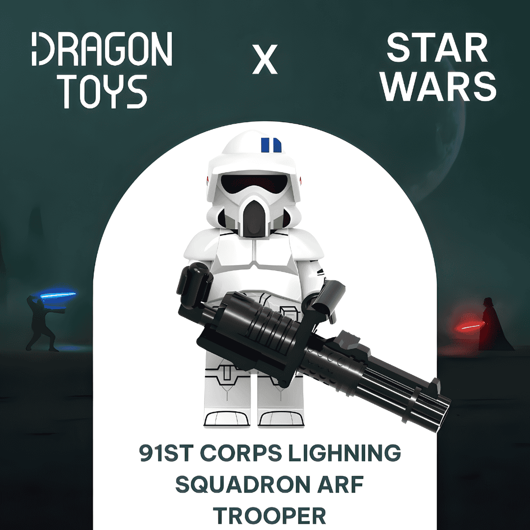 MINIFIGURA 91ST CORPS LIGHNING SQUADRON ARF TROOPER