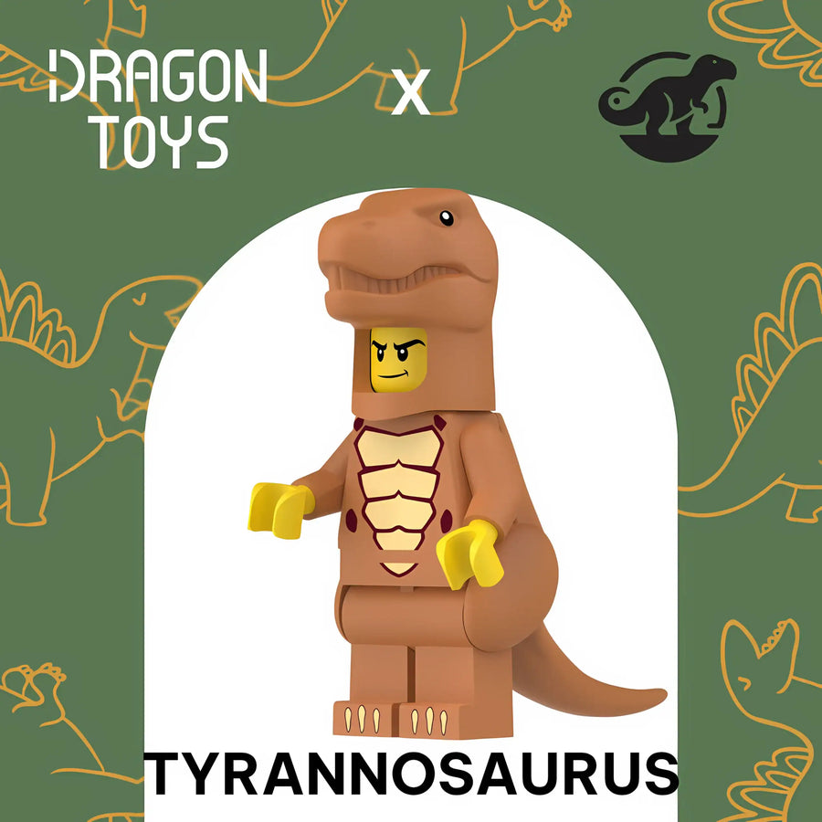 MINIFIGURA DISFRAZ T-REX