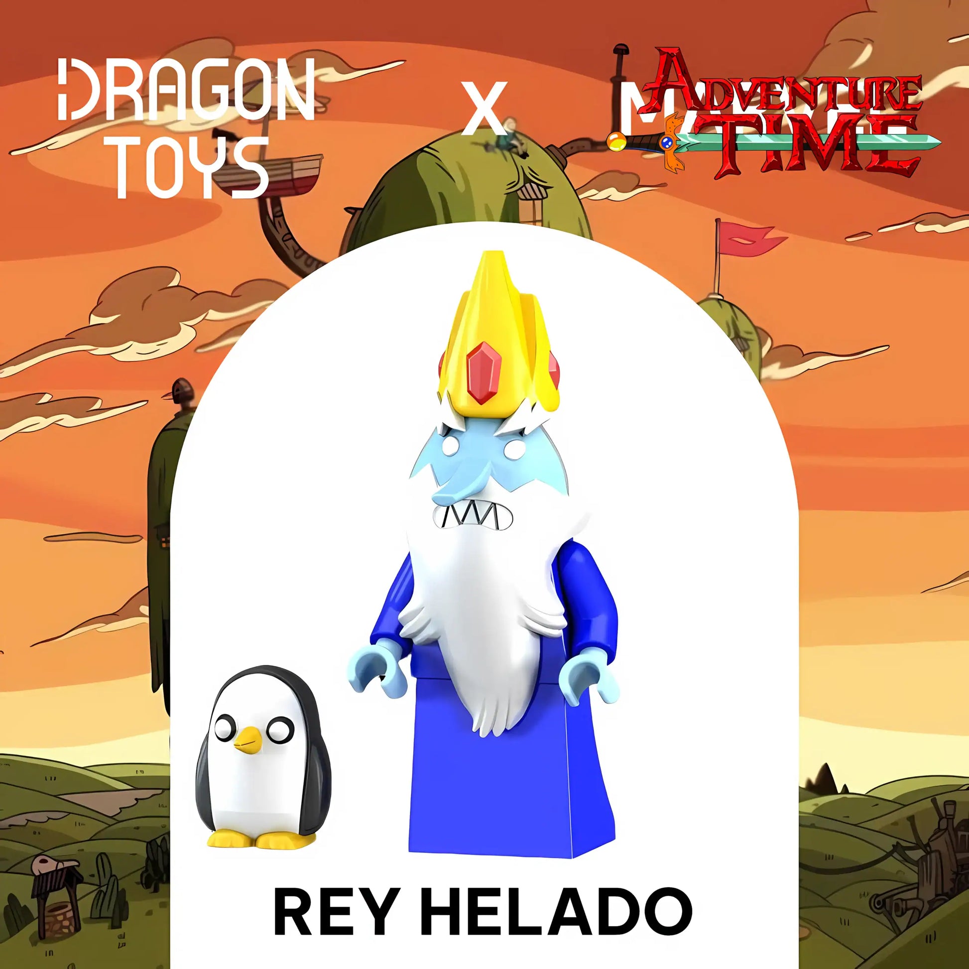 MINIFIGURA REY HELADO