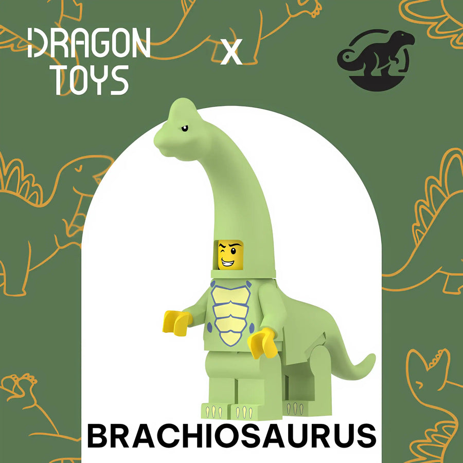 MINIFIGURA DISFRAZ BRAQUIOSAURIO
