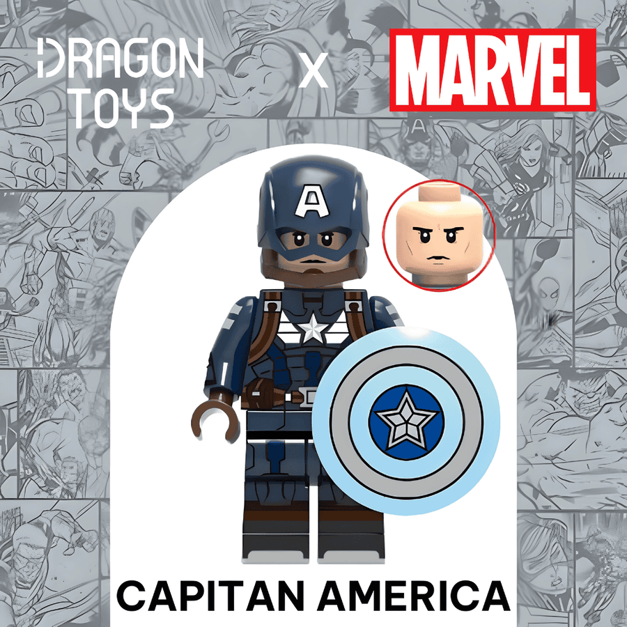 MINIFIGURA CAPITÁN AMÉRICA