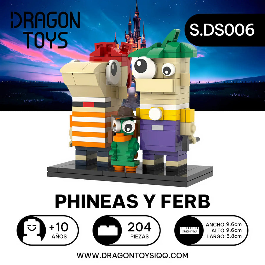 POP HEAD PHINEAS Y FERB