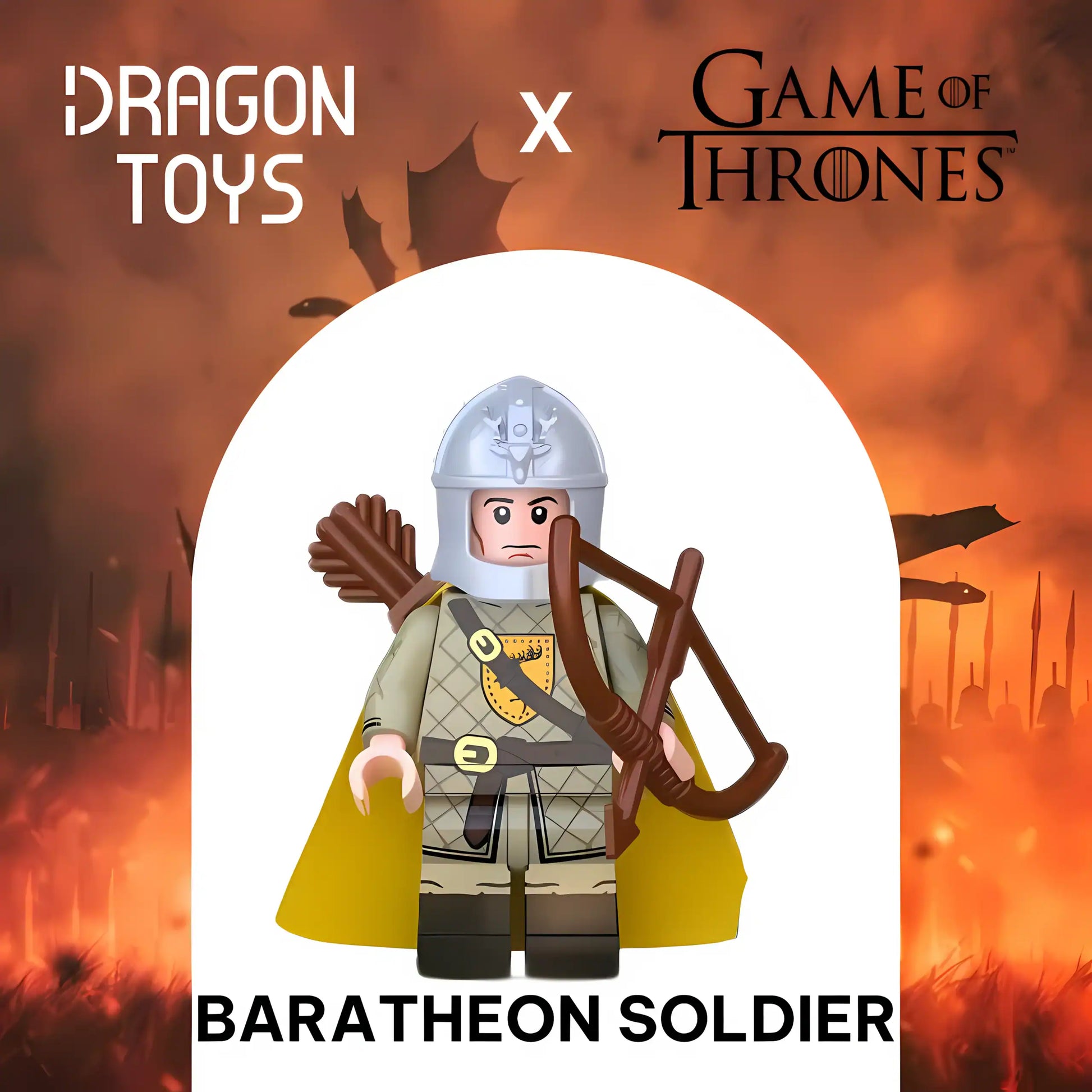 MINIFIGURA SOLDADO DE LA CASA BARATHEON