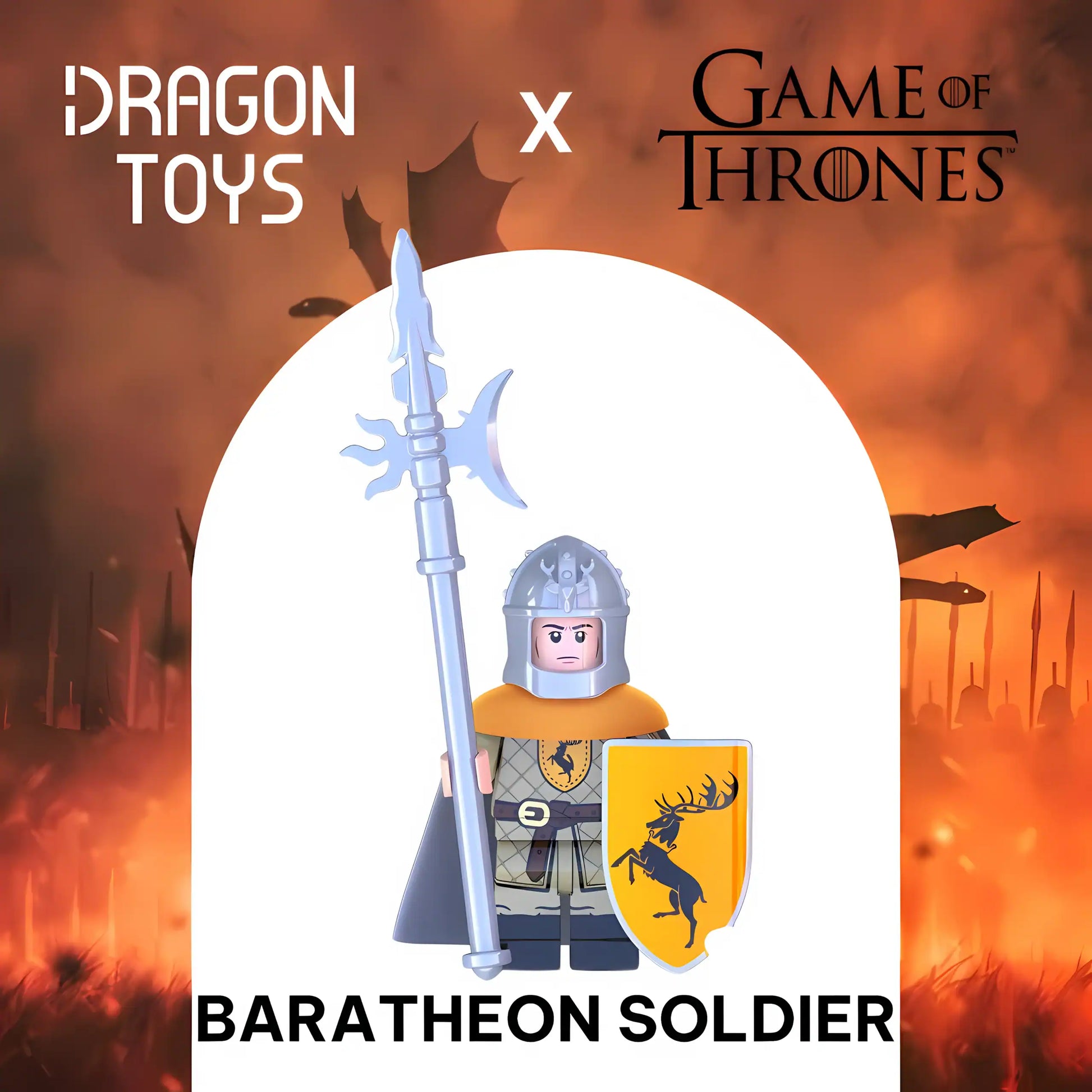 MINIFIGURA SOLDADO DE LA CASA BARATHEON
