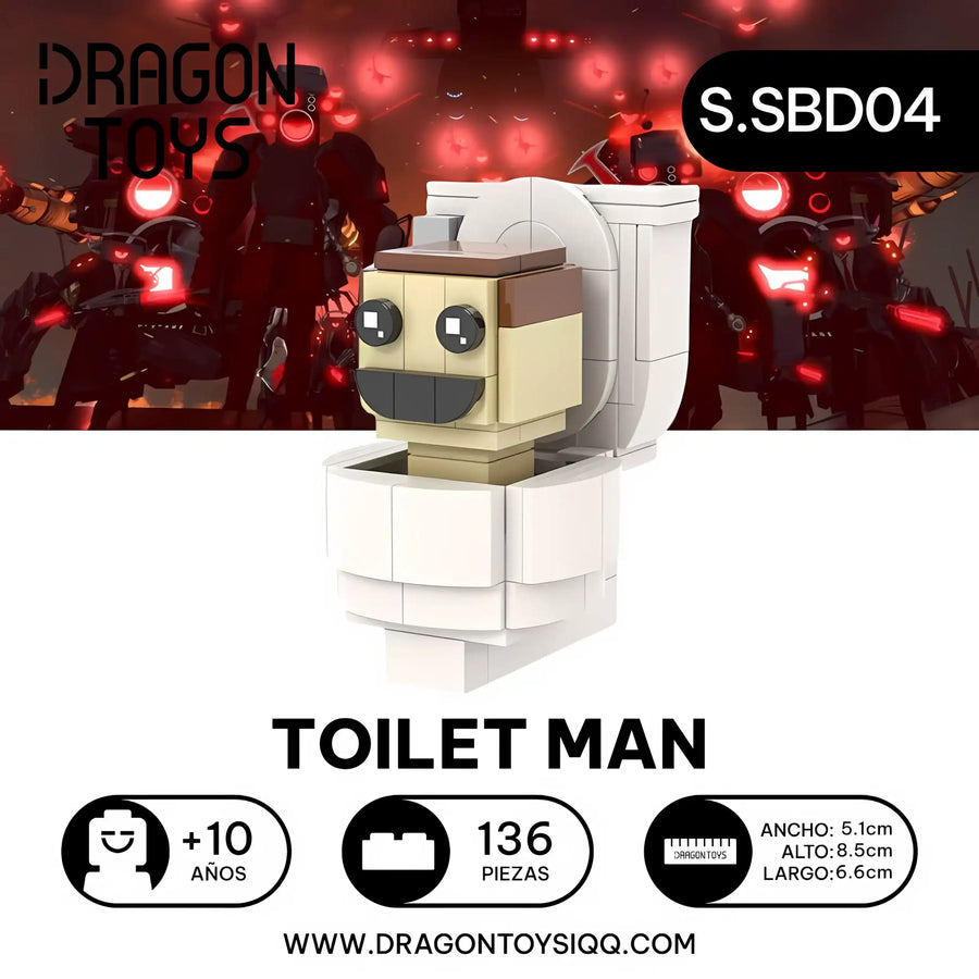 POP HEAD TOILET MAN