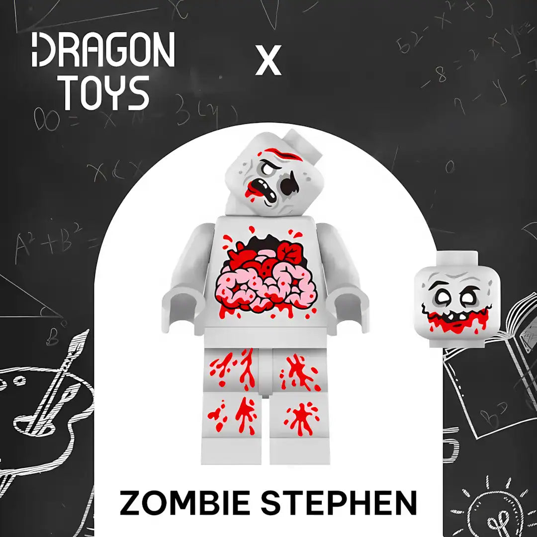 MINIFIGURA STEPHEN HAWKING ZOMBIE