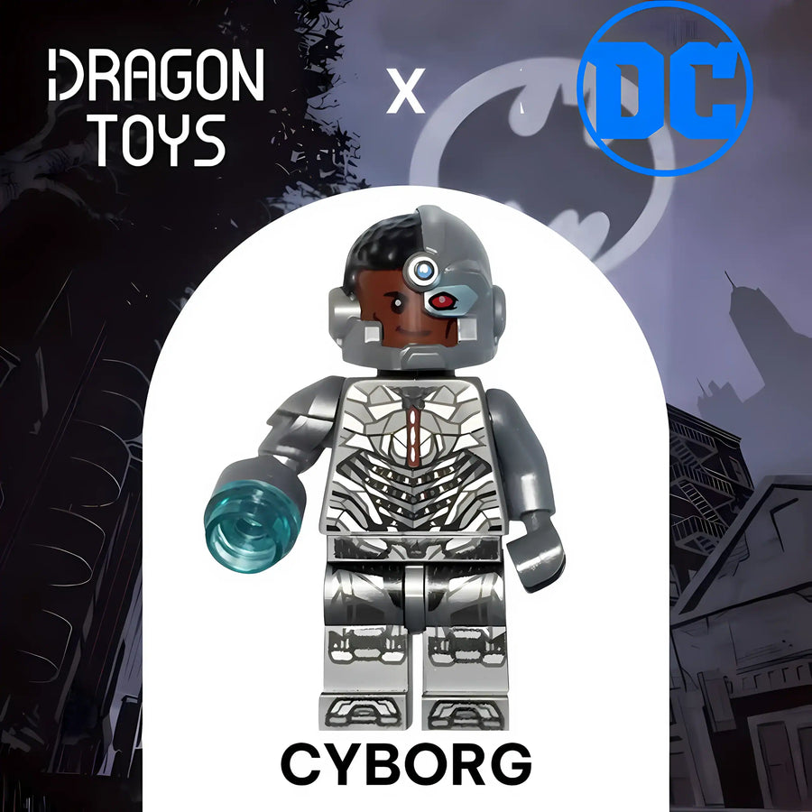 MINIFIGURA CYBORG