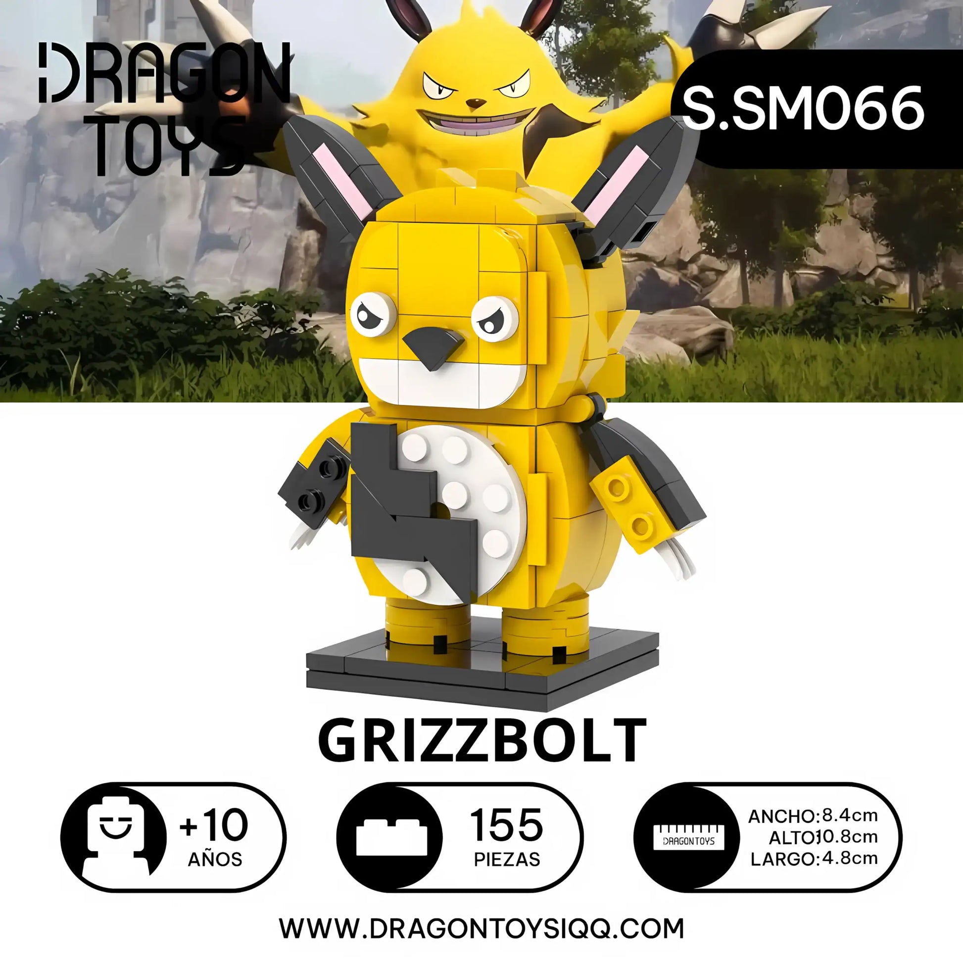 POP HEAD GRIZZBOLT