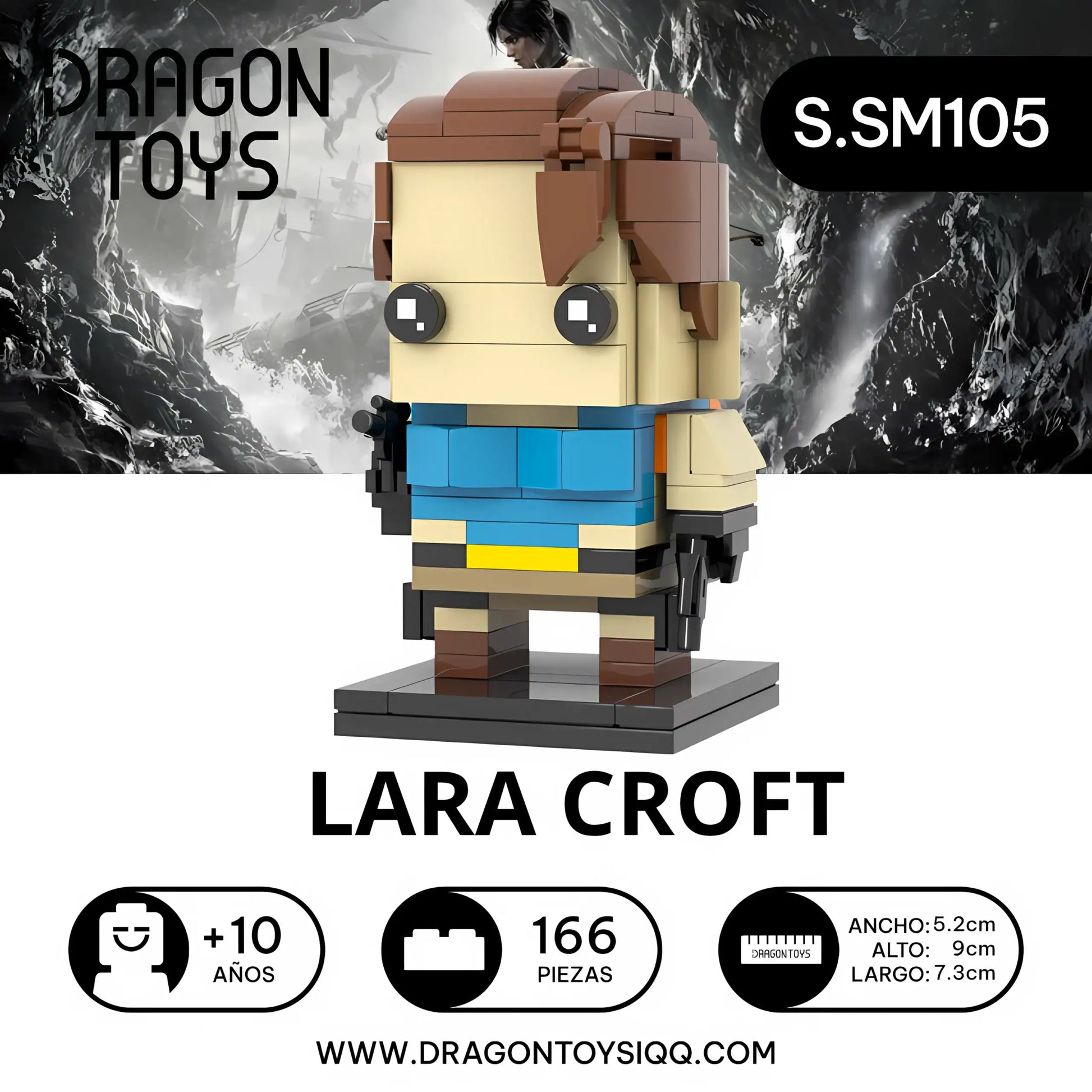 POP HEAD LARA CROFT