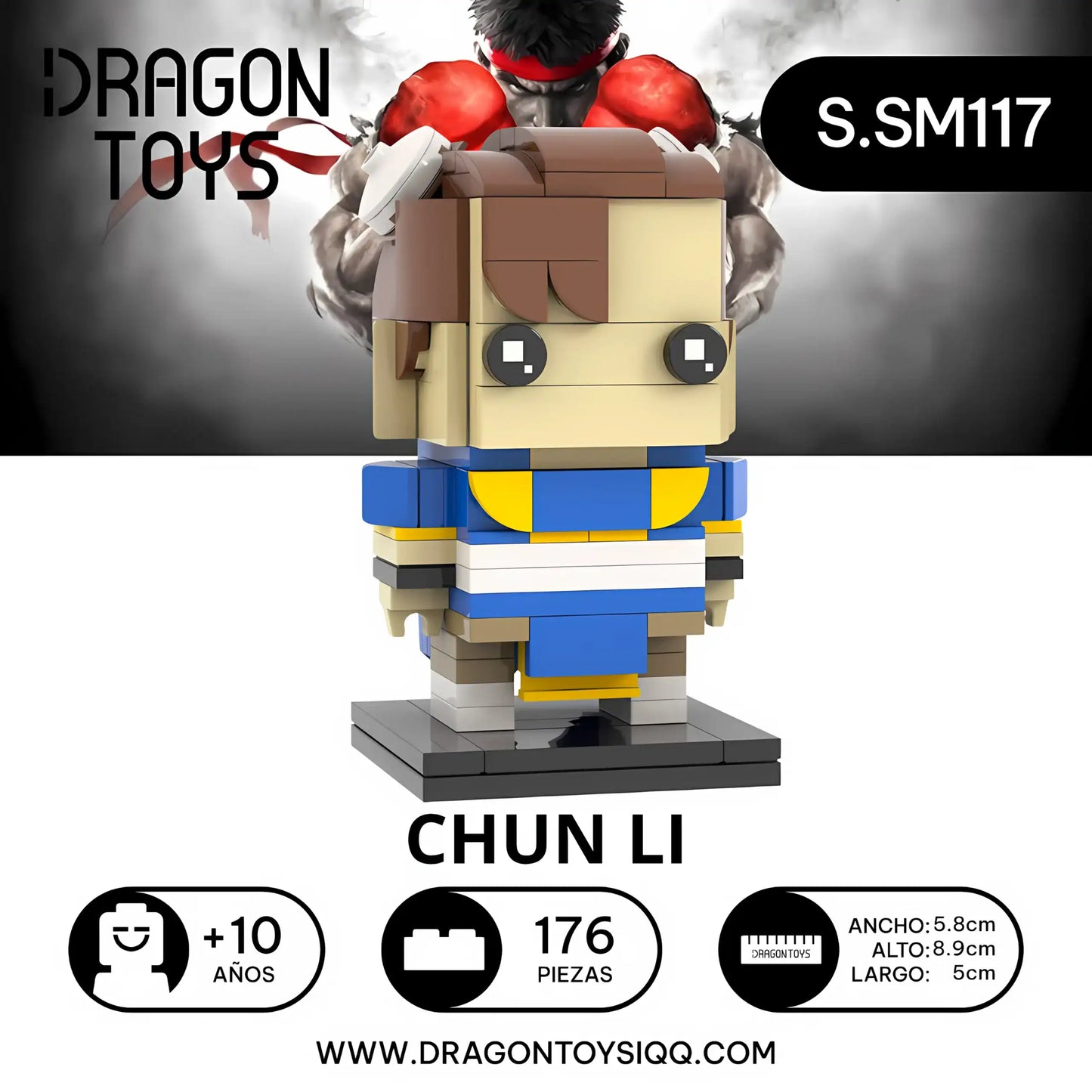 POP HEAD CHUN LI