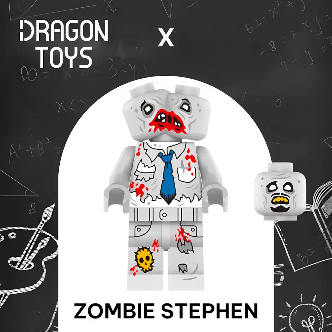 MINIFIGURA STEPHEN HAWKING ZOMBIE