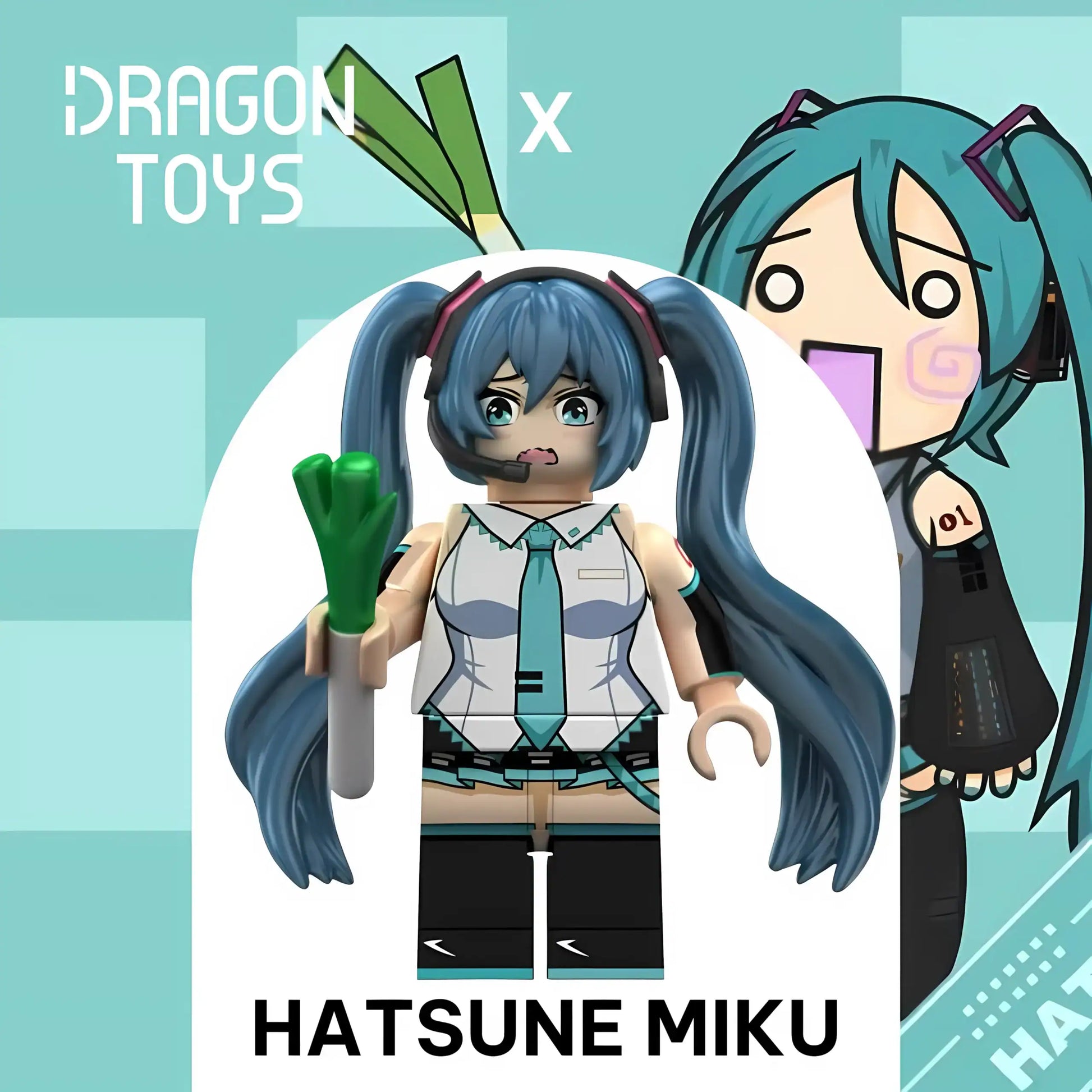 MINIFIGURA MIKU HATSUNE