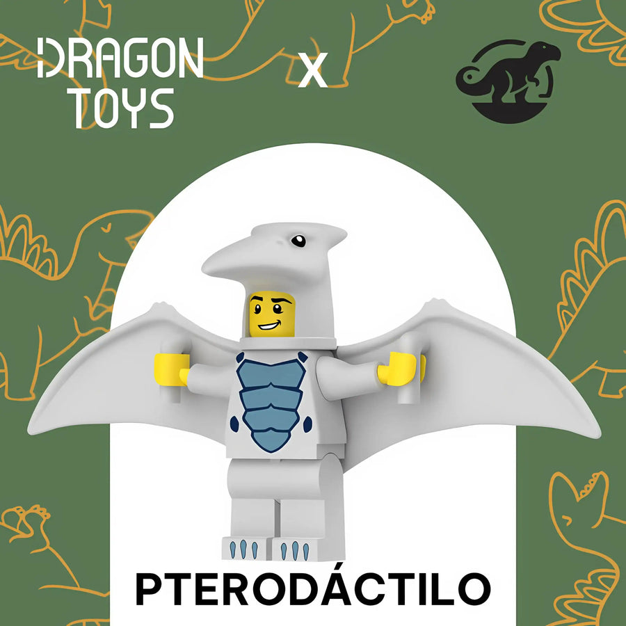 MINIFIGURA DISFRAZ PTERODACTILO