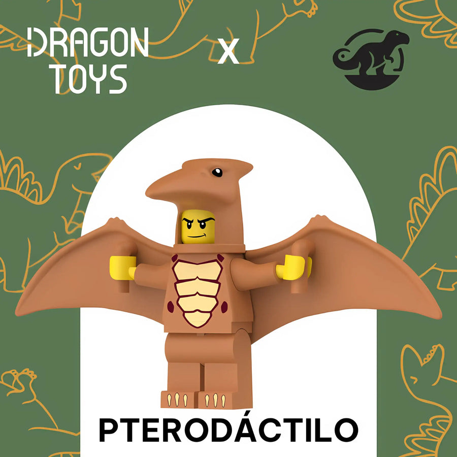 MINIFIGURA DISFRAZ PTERODACTILO