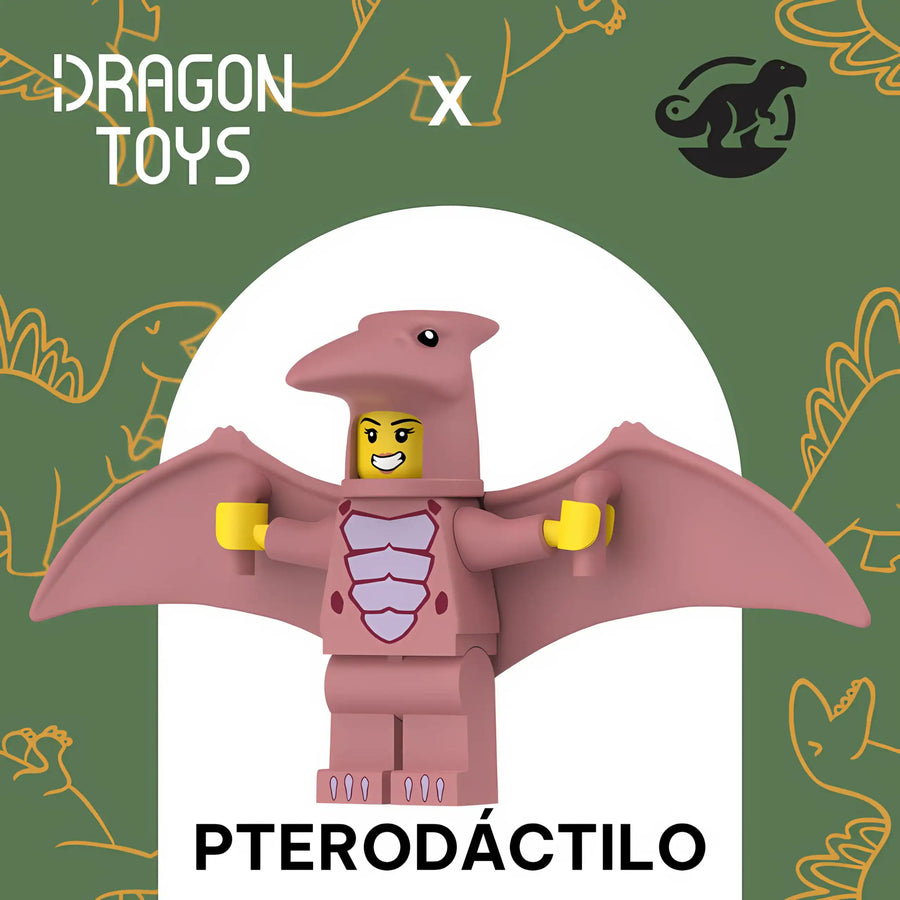 MINIFIGURA DISFRAZ PTERODACTILO