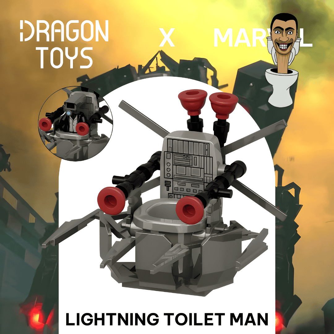 MINIFIGURA TOILET MAN