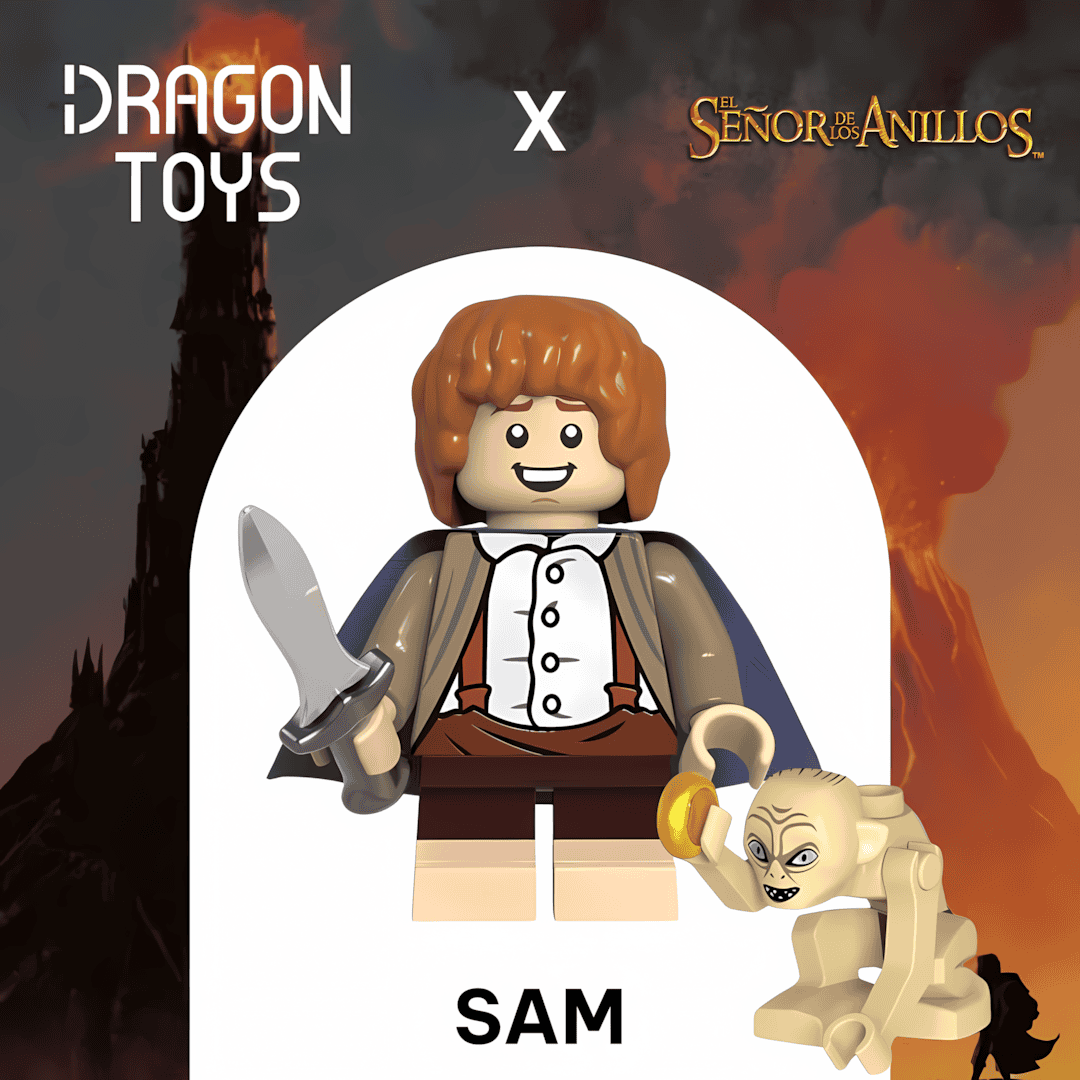 MINIFIGURA SAM Y GOLUM