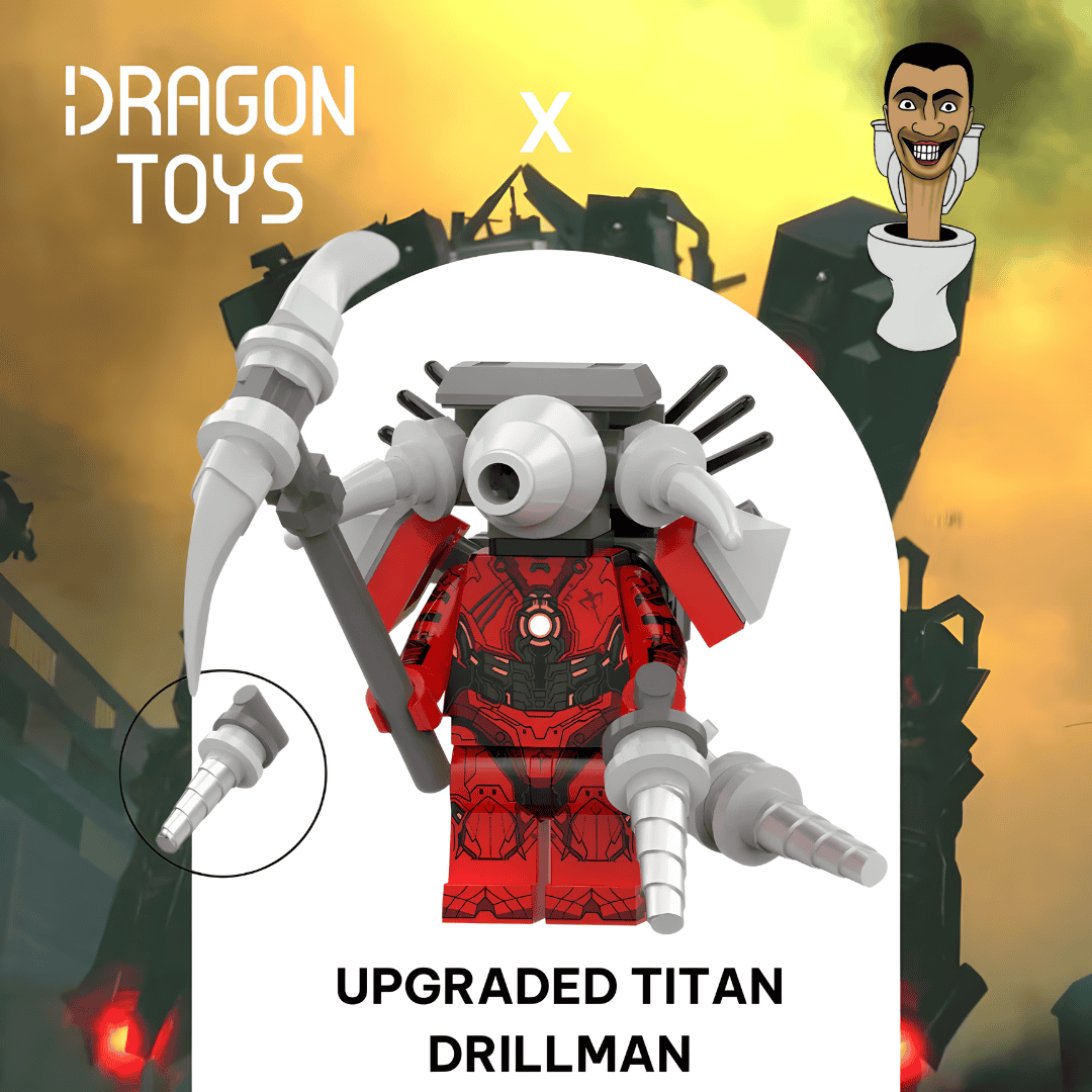 MINIFIGURA TITAN DRILL MAN