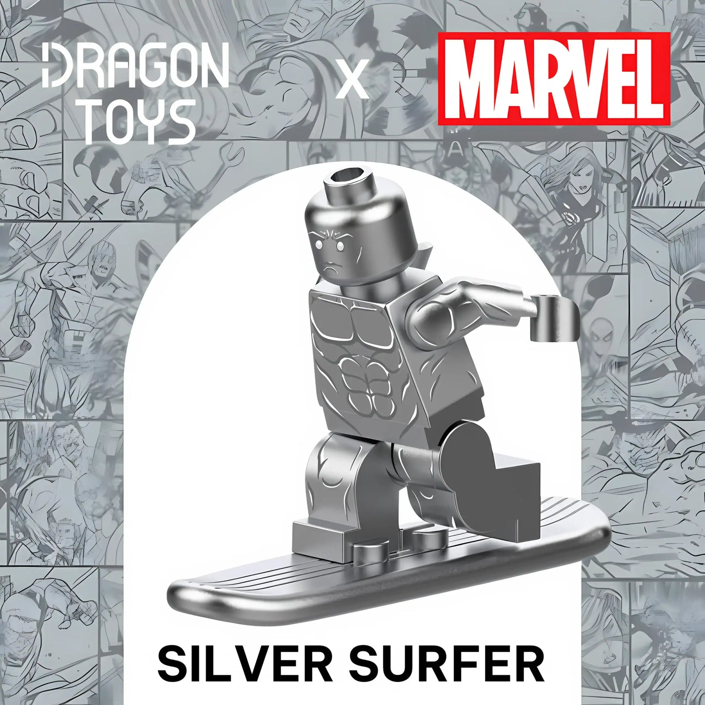 MINIFIGURA SILVER SURFER