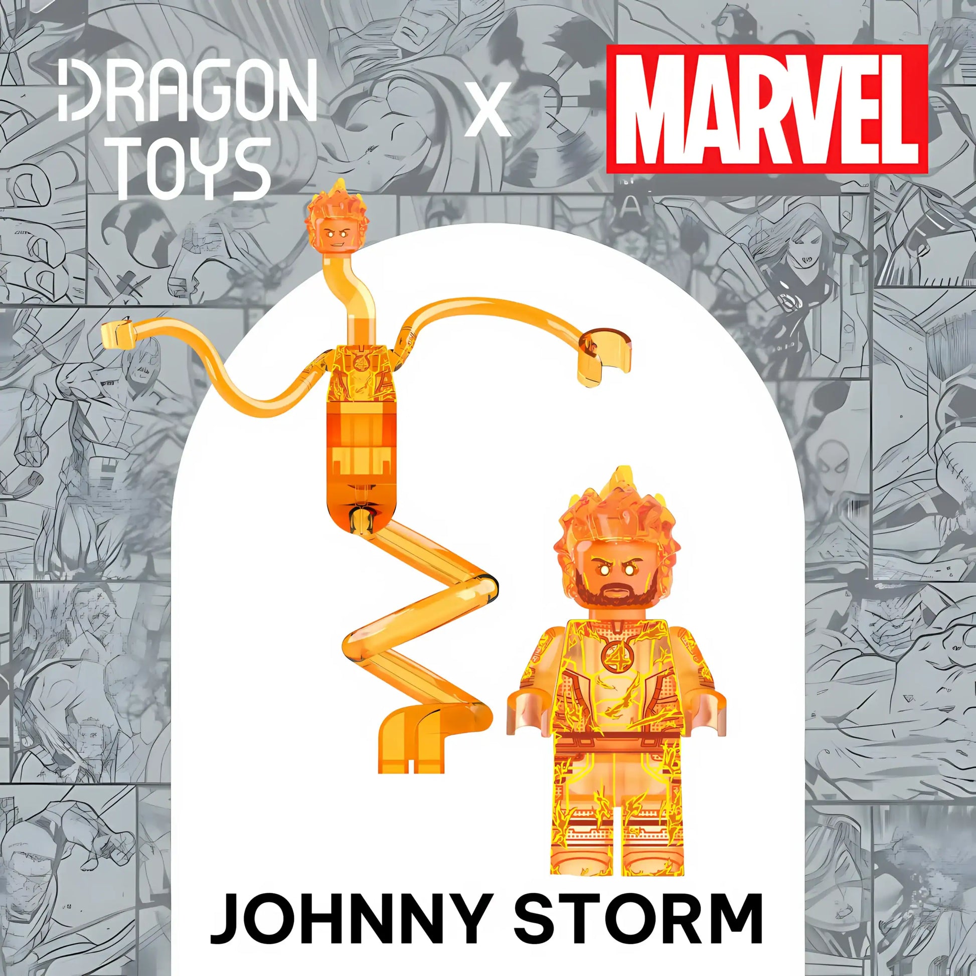 MINIFIGURA JOHNNY STORM