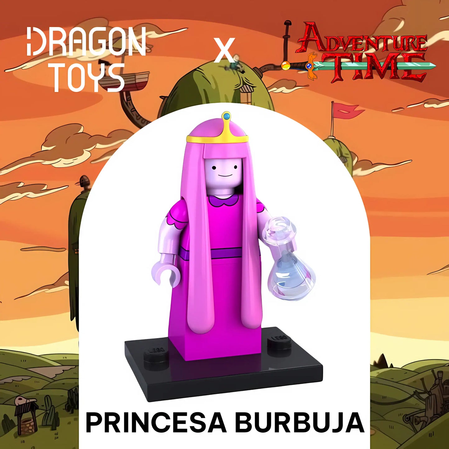 MINIFIGURA PRINCESA BURBUJA