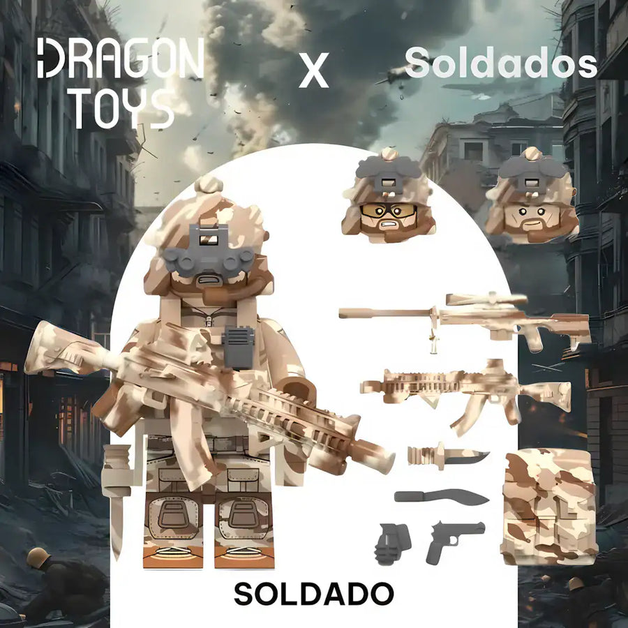MINIFIGURA SOLDADO