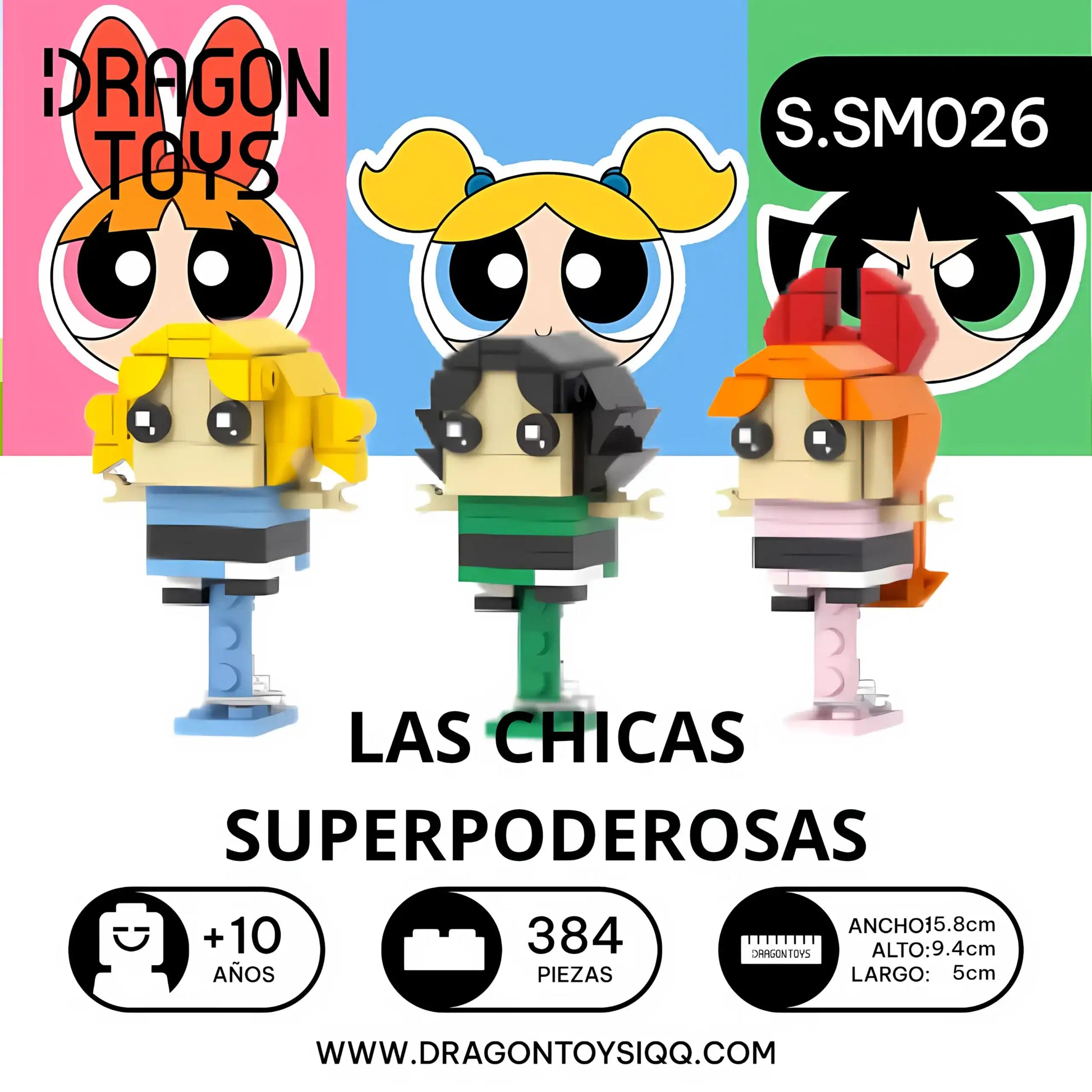 POP HEAD LAS CHICAS SUPER PODEROSAS