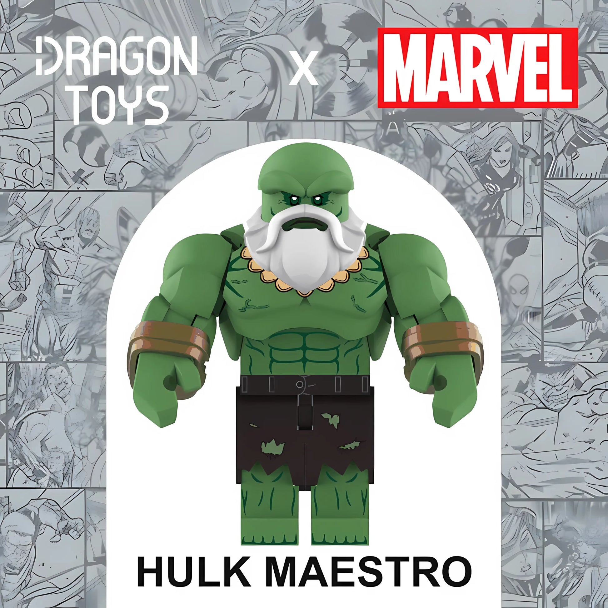 Figura Hulk Maestro de Marvel - Dragon Toys