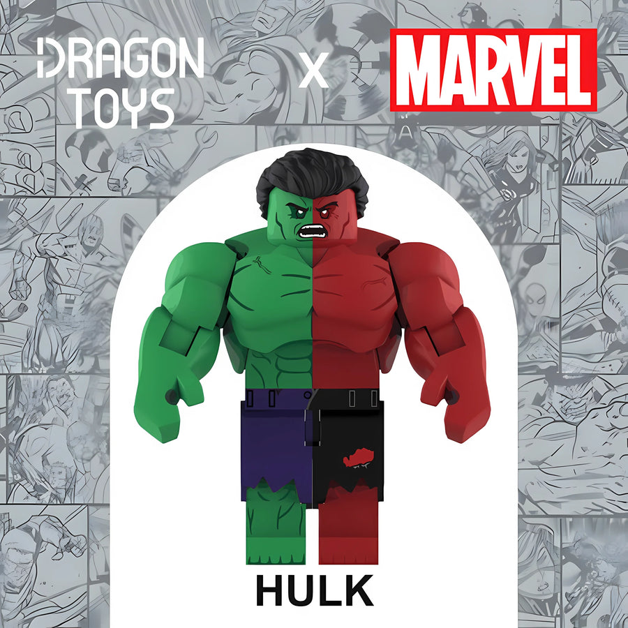 Figura Hulk (Compuesto) de Marvel - Dragon Toys