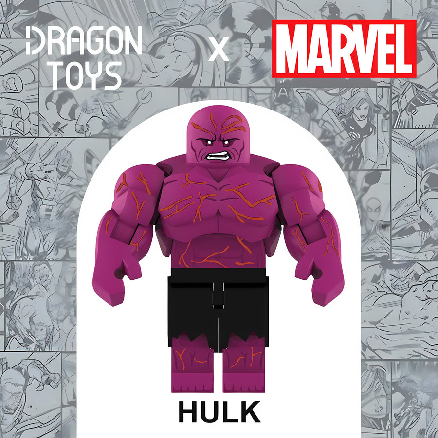 Figura Hulk (Morado) de Marvel - Dragon Toys