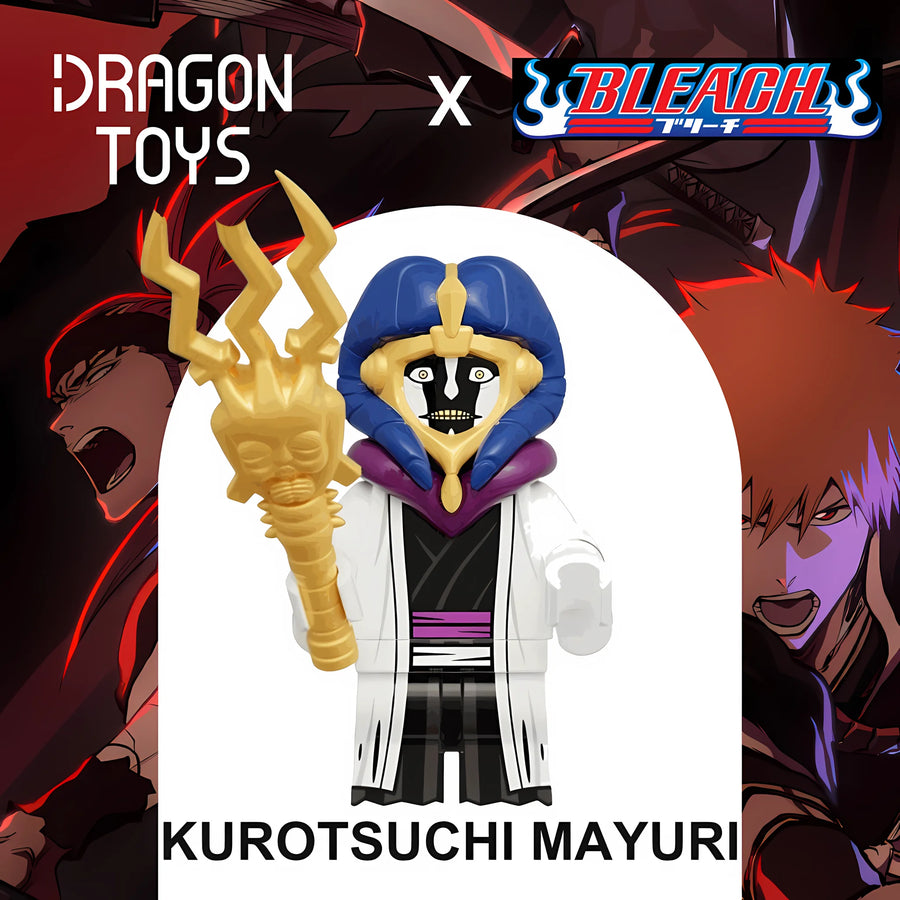 Minifigura Kurotsuchi Mayuri de Bleach - Dragon Toys