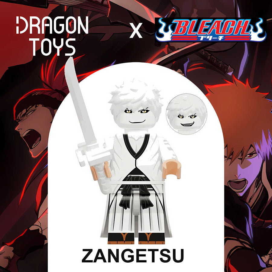 Minifigura Zangetsu de Bleach - Dragon Toys