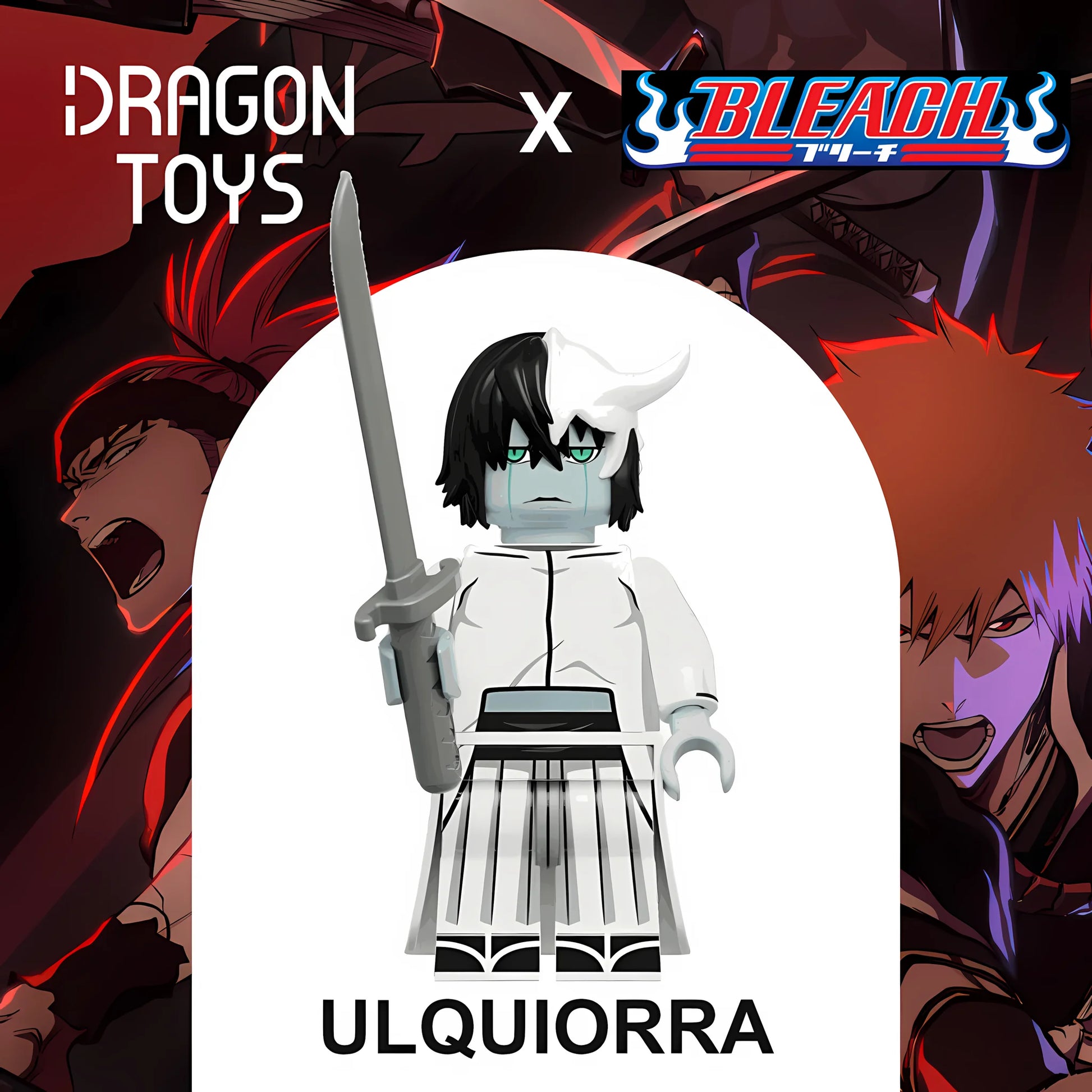 Minifigura Ulquiorra Cifer de Bleach - Dragon Toys