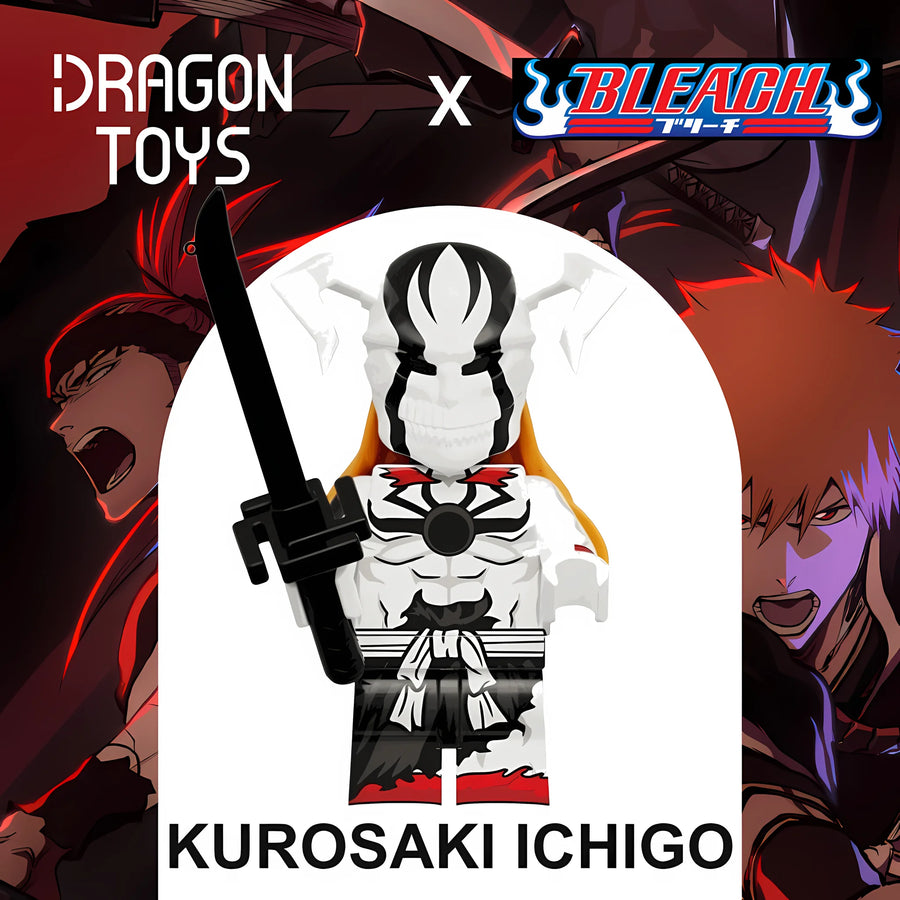 Minifigura Kurosaki Ichigo (Hollow) de Bleach - Dragon Toys