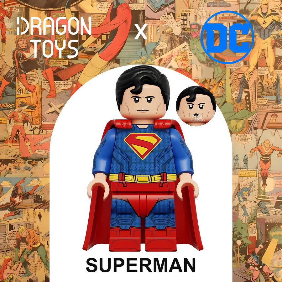 Minifigura Superman de DC Comics - Dragon Toys