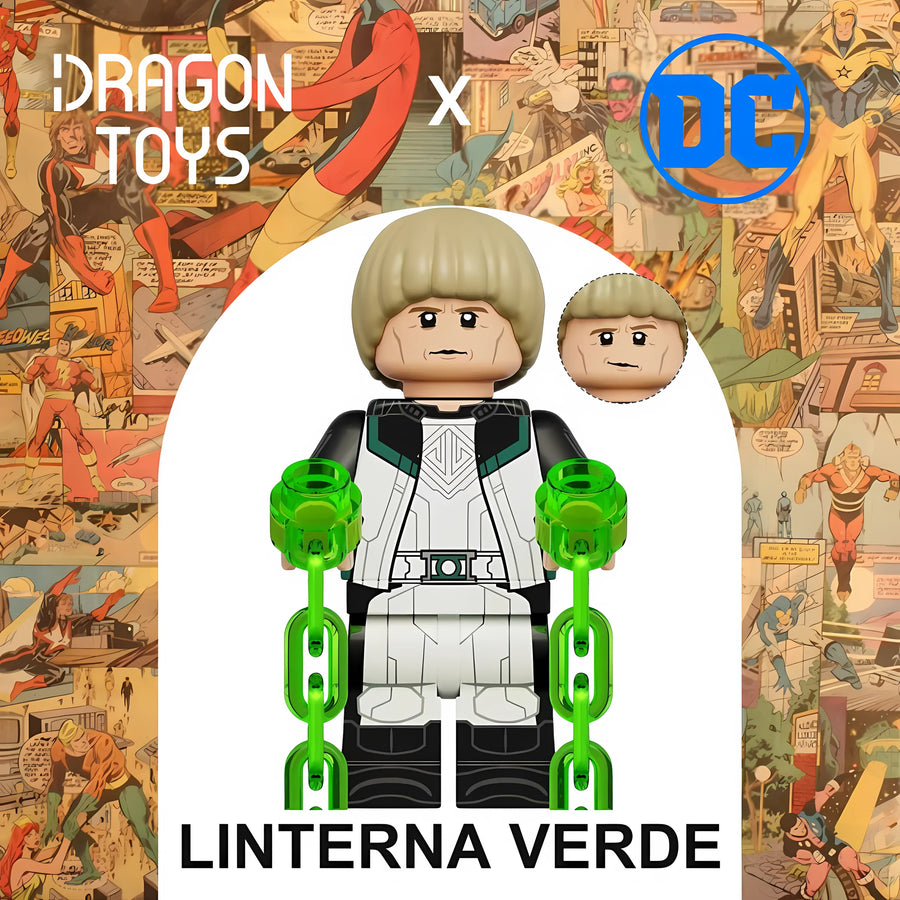 Minifigura Linterna Verde de DC Comics - Dragon Toys