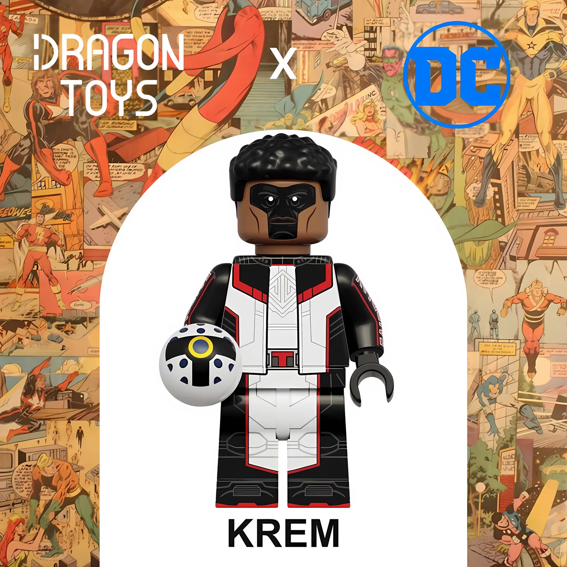 Minifigura Mister Terrific de DC Comics - Dragon Toys
