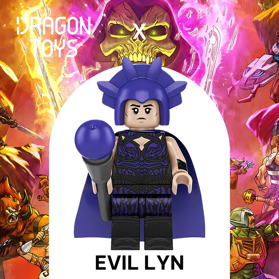 Minifigura Evil Lyn de Masters del Universo - Dragon Toys