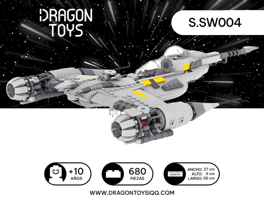 Caza Estelar N-1 del Mandaloriano - set armable Star Wars de Dragon Toys