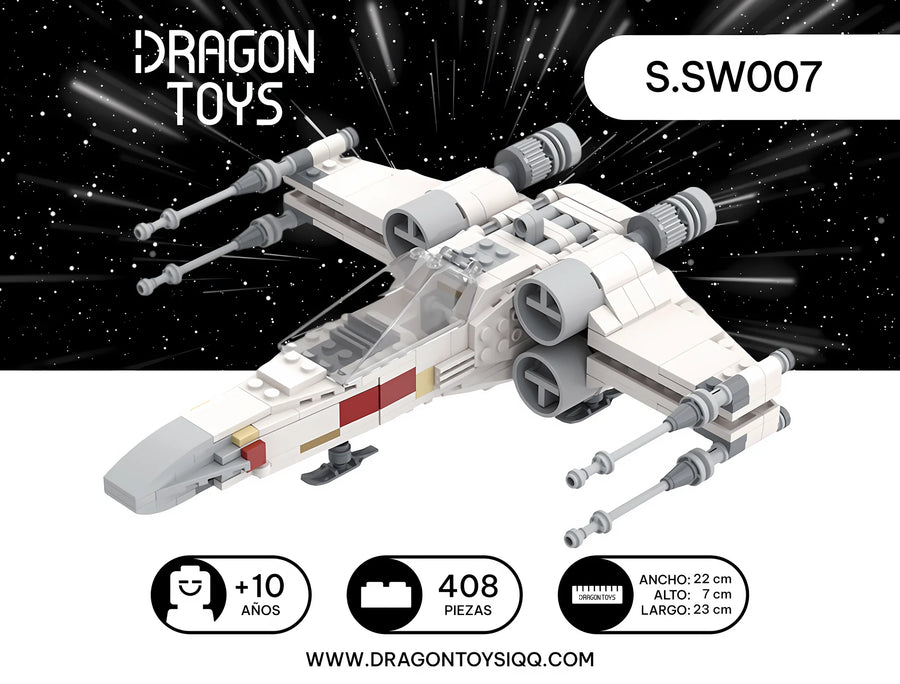 Caza X-Wing - set armable Star Wars de Dragon Toys